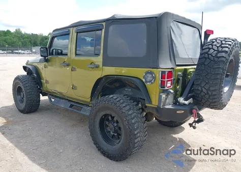 2008 Jeep Wrangler Unlimited Rubicon from USA, damaged, VIN 1J4GA69108L585208